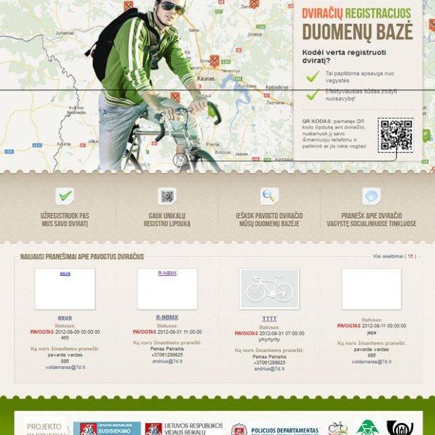 Dviračių registras